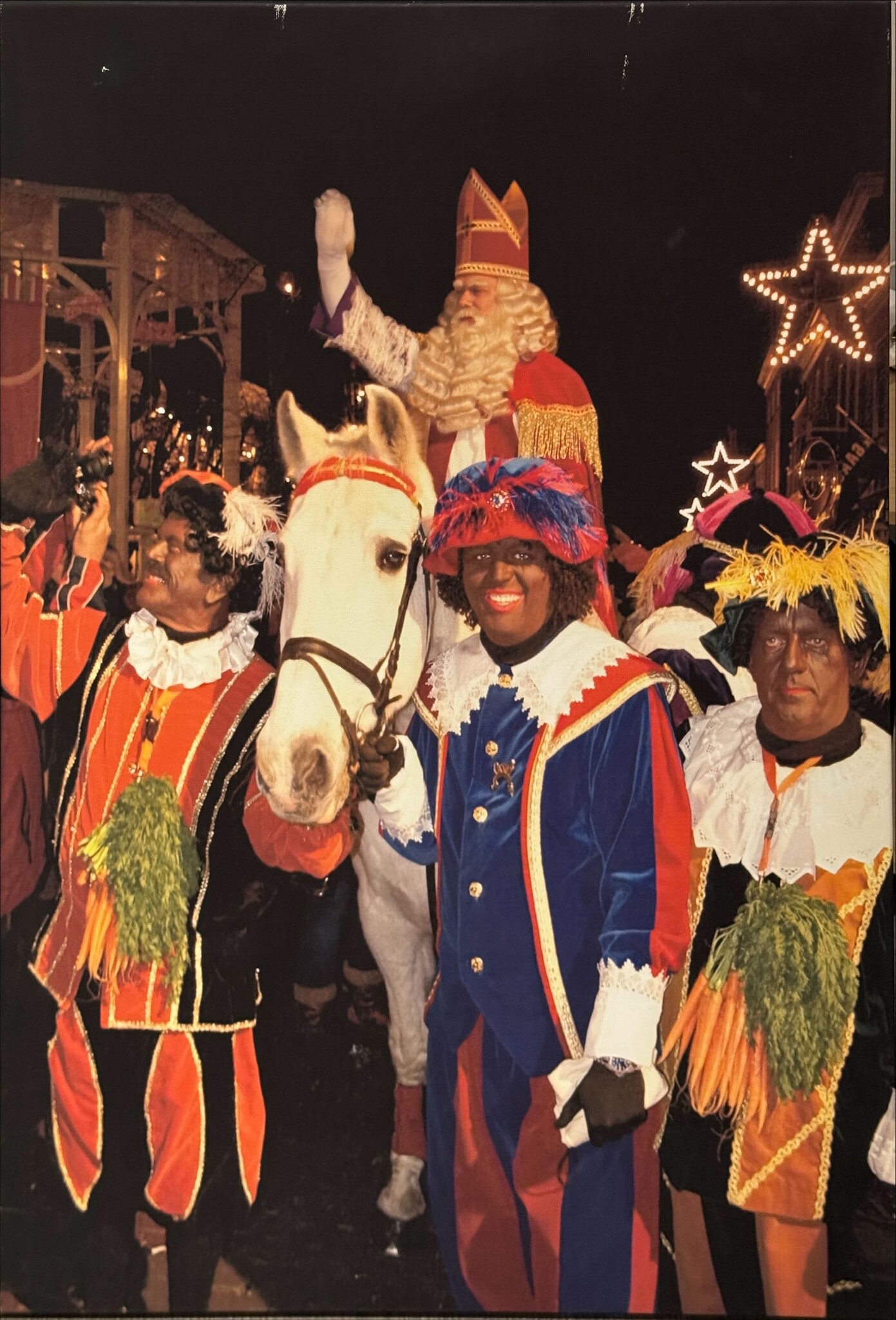 Avond intocht Elburg met de echte Amerigo